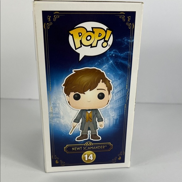 Funko Pop #14 Newt Scamander Fantastic Beasts Crimes of Grindelwald Vinyl Pop TV - Picture 4 of 6